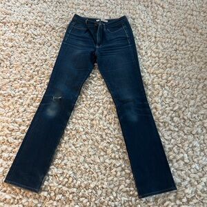 Dark Blue Denim Jeans